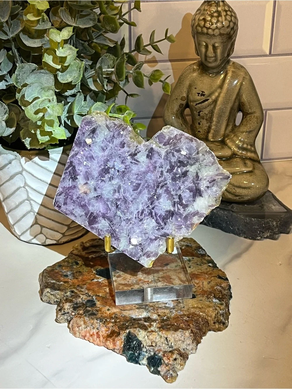 Lepidolite Slab